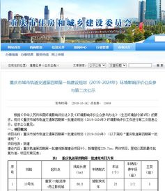 定了 重庆今年开建轨道交通15号线 礼嘉获益最大