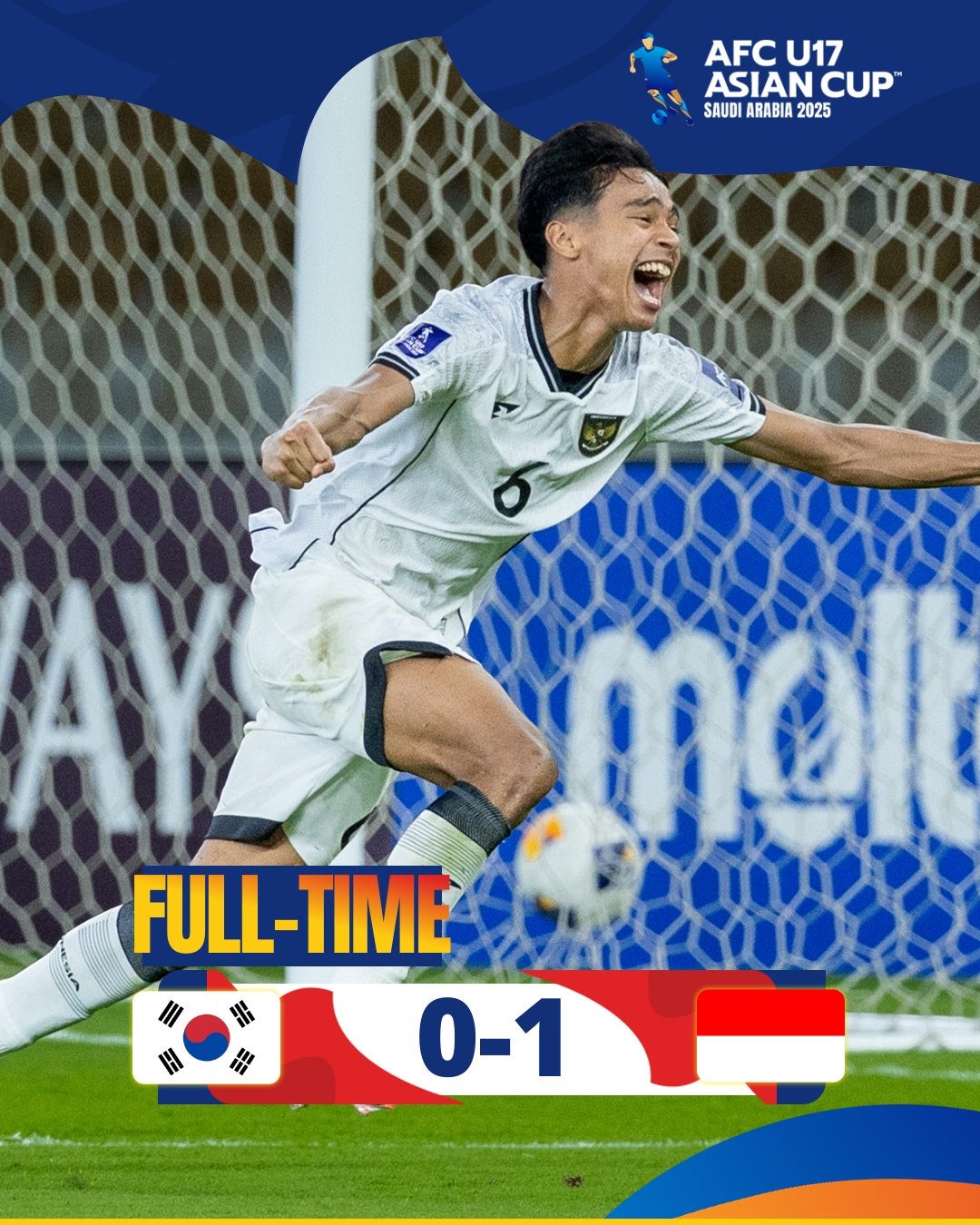 韩媒谈韩国国少0-1印尼：韩国足球崩溃了，小组赛面临出局风险